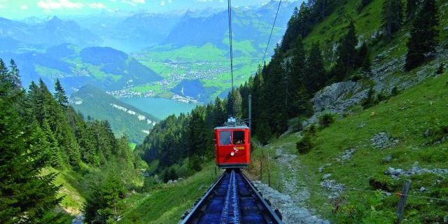Lucern, Svájc. A Pilátus Sikló, forrás: Switzerland Tourism