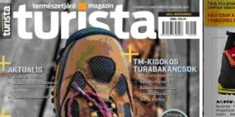 A megújult Turista Magazin címlapja és belső lapja, részlet, forrás: Turista Magazin