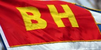 A társaság zászlója, forrás: BH Zrt.
