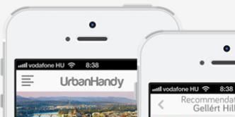 Urban Handy alkalmazás képernyő képei, forrás: urbanhandy