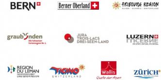 A Schweiz Tourismus partnereinél is a piros szín a közös nevező, forrás: Schweiz Tourismus